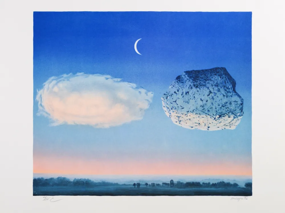 Lithografie Magritte - La Bataille de l'Argonne (The Battle of the Argonne)