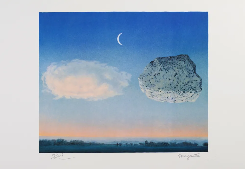 Lithografie Magritte - La Bataille de l’Argonne (The Battle of the Argonne)