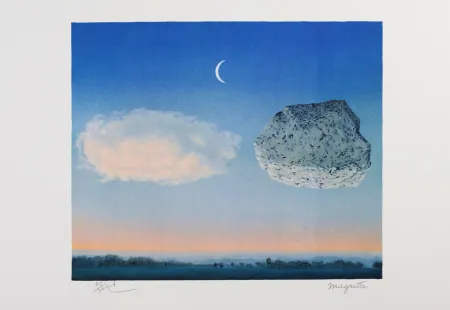 Lithografie Magritte - La Bataille de l’Argonne (The Battle of the Argonne)
