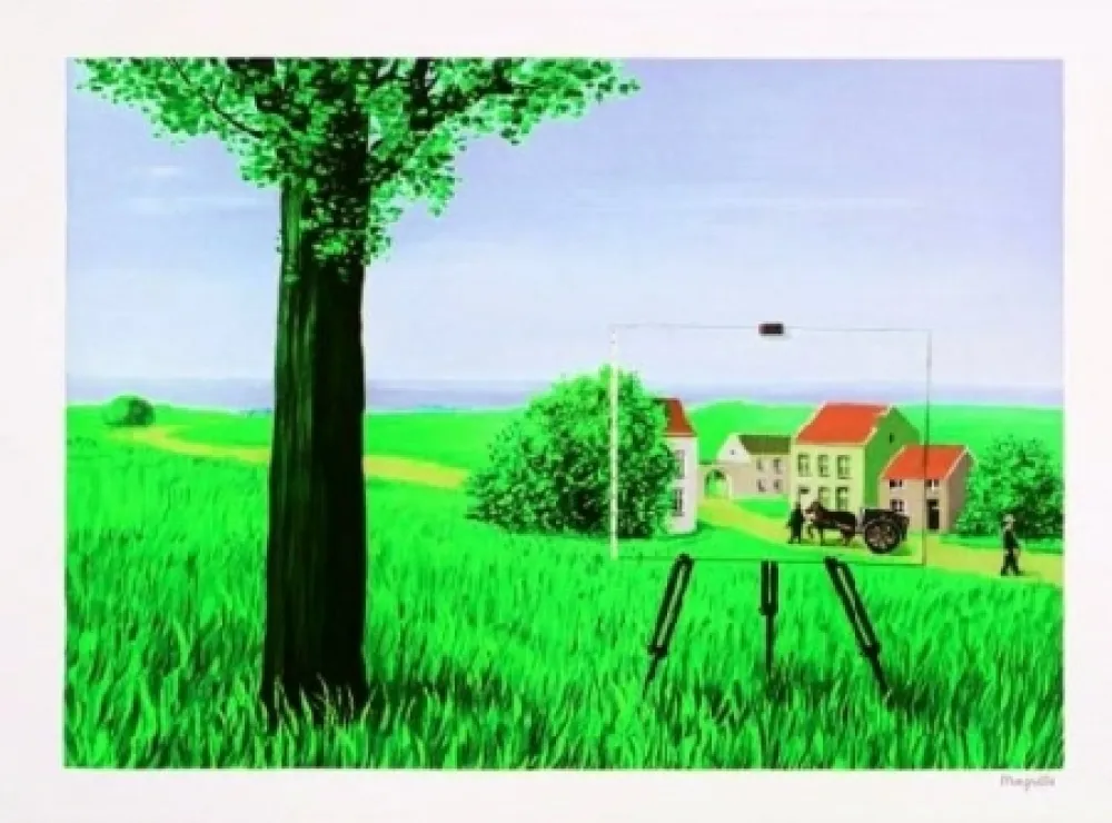 Lithografie Magritte - La Belle Captive, 1931