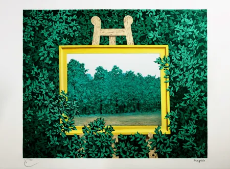 Lithografie Magritte - La Cascade (The Waterfall)