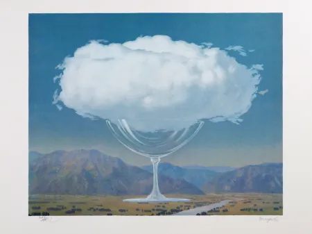 Lithografie Magritte - La Corde Sensible (Heartstring)