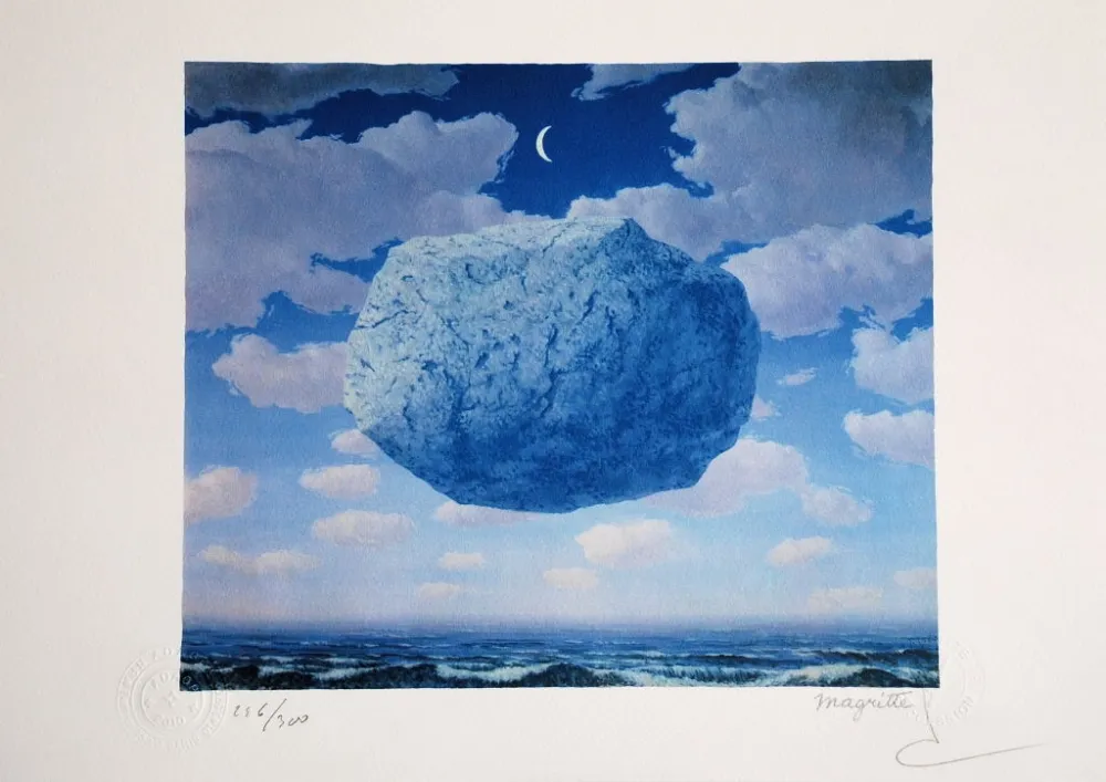 Lithografie Magritte - La Flèche de Zénon