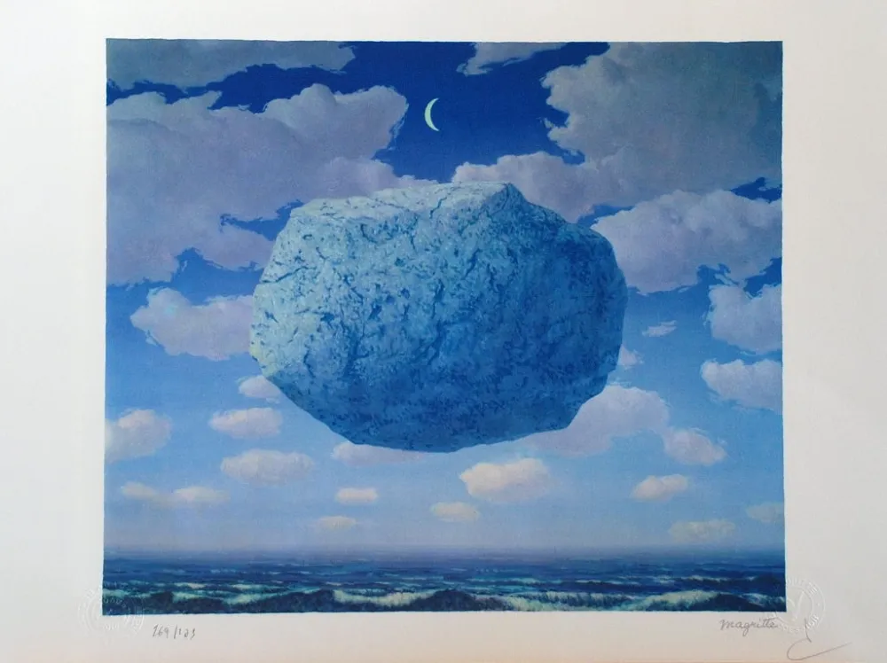 Lithografie Magritte - La Flèche de Zénon
