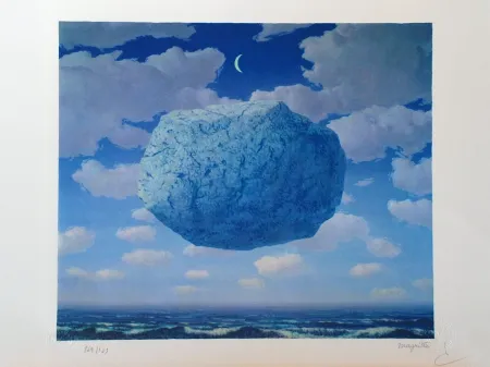 Lithografie Magritte - La Flèche de Zénon