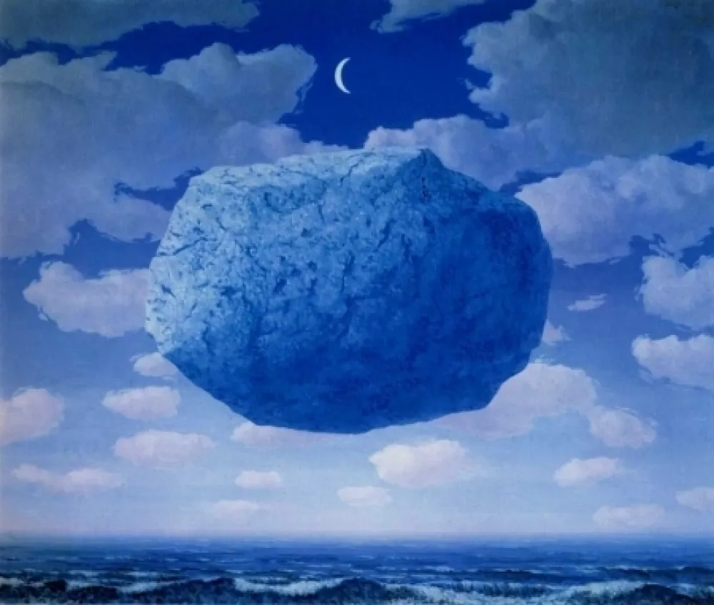 Lithografie Magritte - La flèche de Zénon