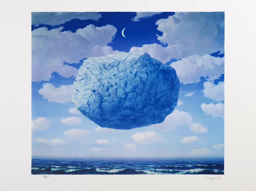 Lithografie Magritte - La Flèche de Zénon (Zeno’s Arrow)