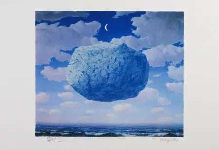 Lithografie Magritte - La Flèche de Zénon (Zeno's Arrow)