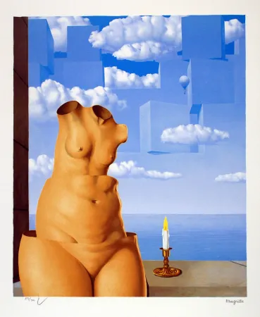 Lithografie Magritte - La Folie des Grandeurs II