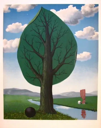 Lithografie Magritte - La géante II