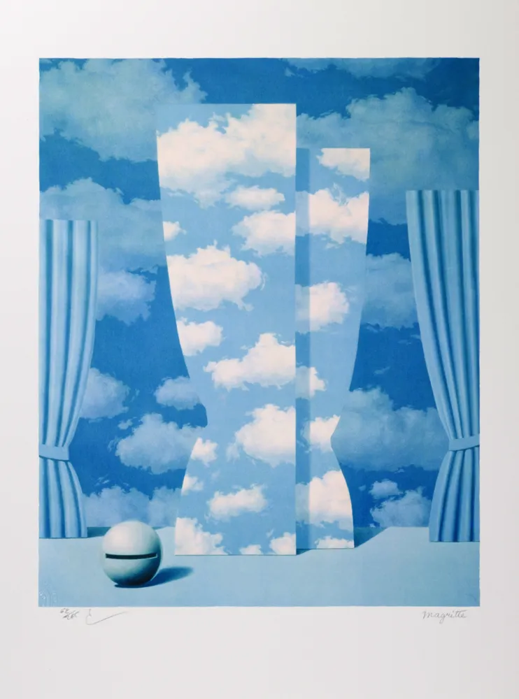 Lithografie Magritte - La Peine Perdue (The Wasted Effort)