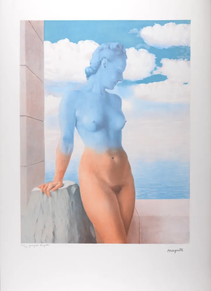 Lithografie Magritte - La Philosophie et la Peinture : La Magie noire, c. 1979