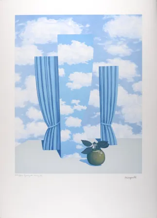 Lithografie Magritte - La Philosophie et la Peinture : Le Beau Monde, C. 1979