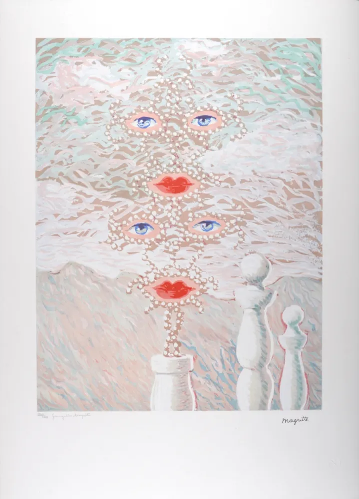 Lithografie Magritte - La Philosophie et la Peinture : Shéhérazade, C. 1979