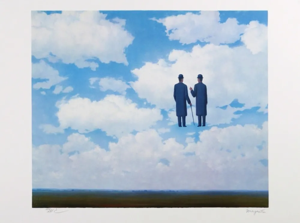 Lithografie Magritte - La Reconnaissance Infinie