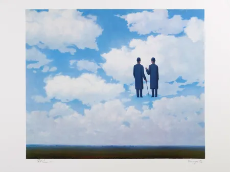 Lithografie Magritte - La Reconnaissance Infinie (The Infinite Recognition)