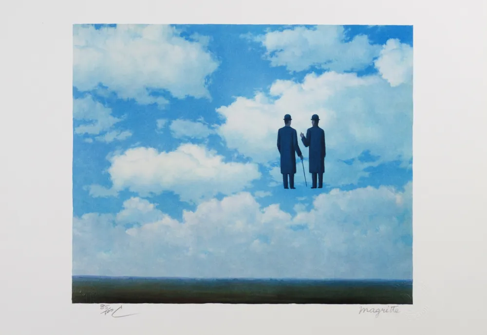 Lithografie Magritte - La Reconnaissance Infinie (The Infinite Recognition)