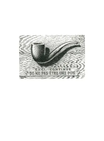 Ets Magritte - La trahison des images