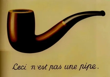Lithografie Magritte - La trahison des images (Ceci n'est pas une pipe)