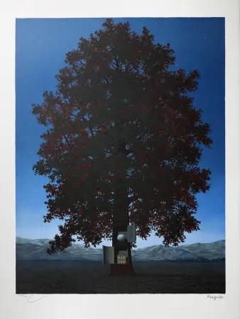 Lithografie Magritte - La Voix du Sang (The Voice of Blood)
