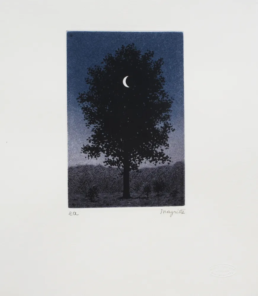 Ets En Aquatint Magritte - Le 16 septembre