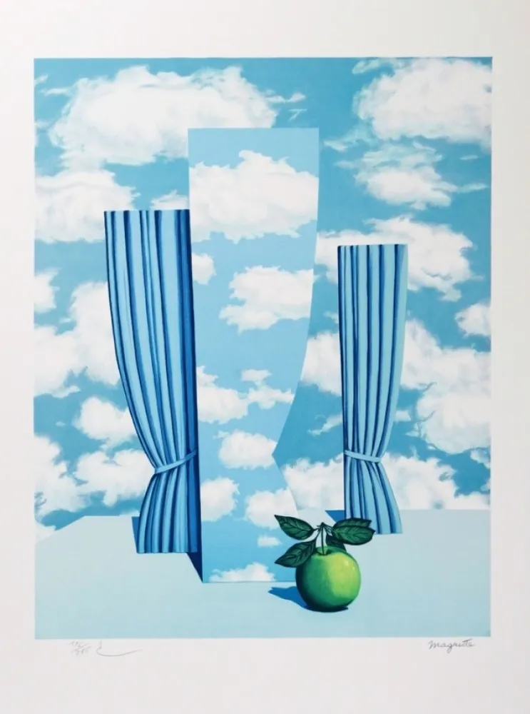 Lithografie Magritte - Le Beau Monde