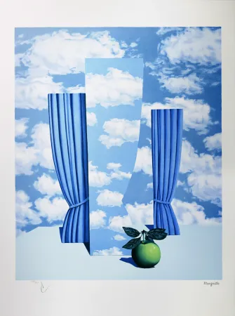 Lithografie Magritte - Le Beau Monde (The Beautiful World)