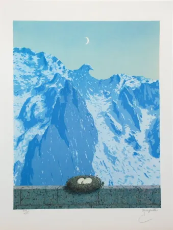 Lithografie Magritte - Le Domaine d'Arnheim