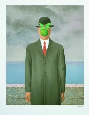 Lithografie Magritte - Le fils de l'homme, 1964