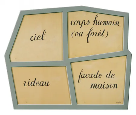 Lithografie Magritte - Le Masque Vide