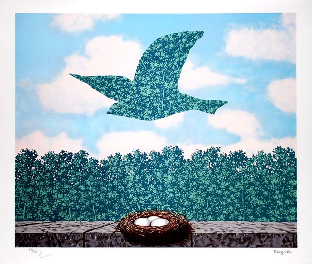 Lithografie Magritte - Le Printemps