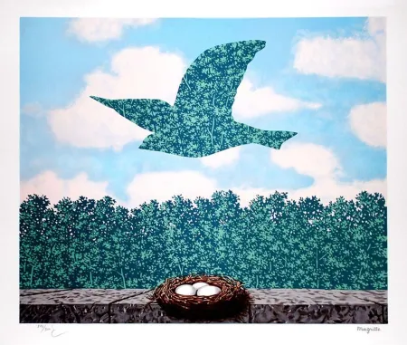 Lithografie Magritte - Le Printemps