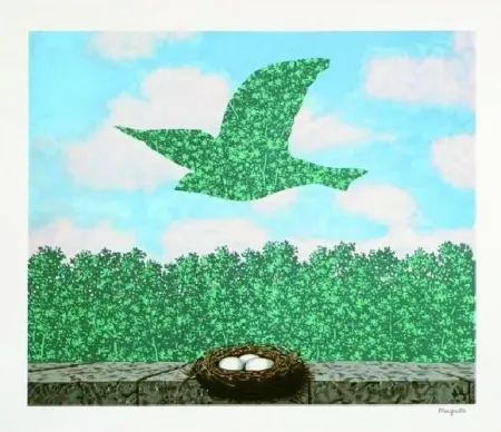 Lithografie Magritte - Le printemps, 1965