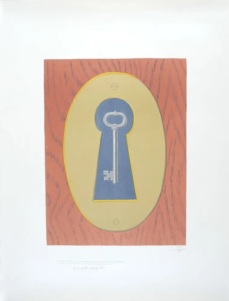 Lithografie Magritte - Le Sourire du Diable - The Devil' Smile