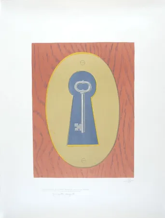 Lithografie Magritte - Le Sourire du Diable - The Devil' Smile