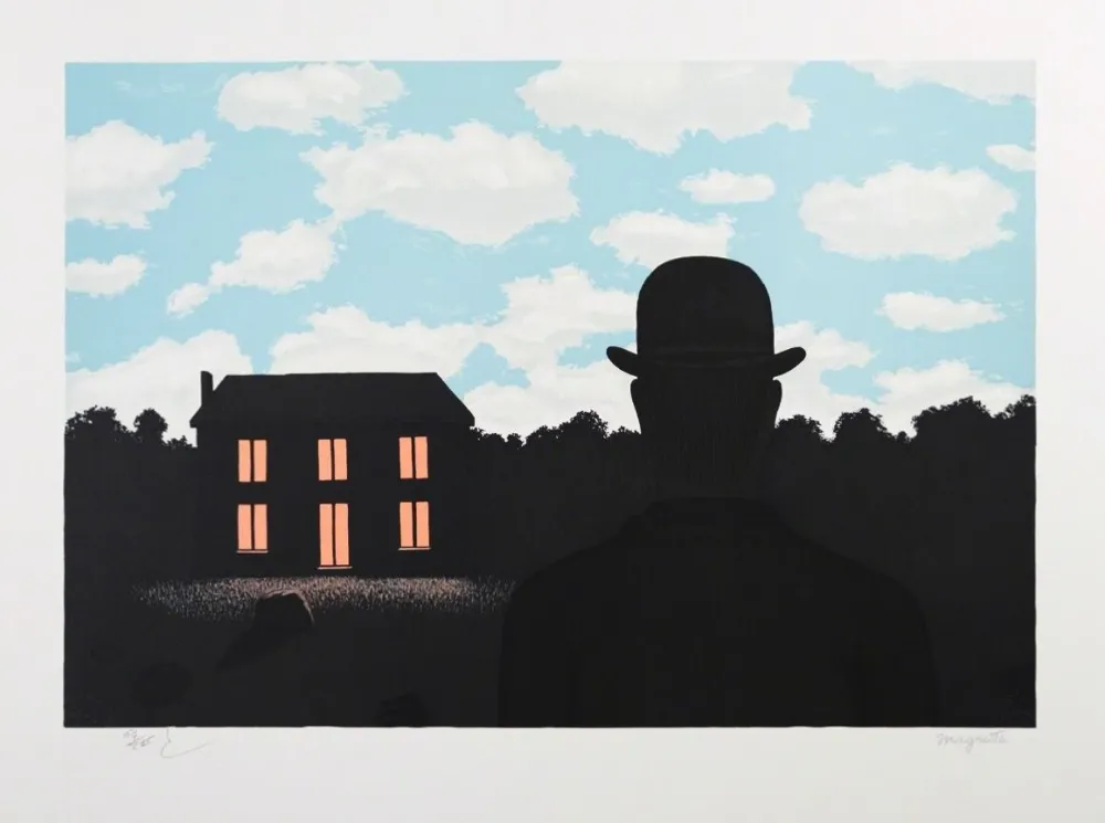 Lithografie Magritte - L'Empire des Lumières