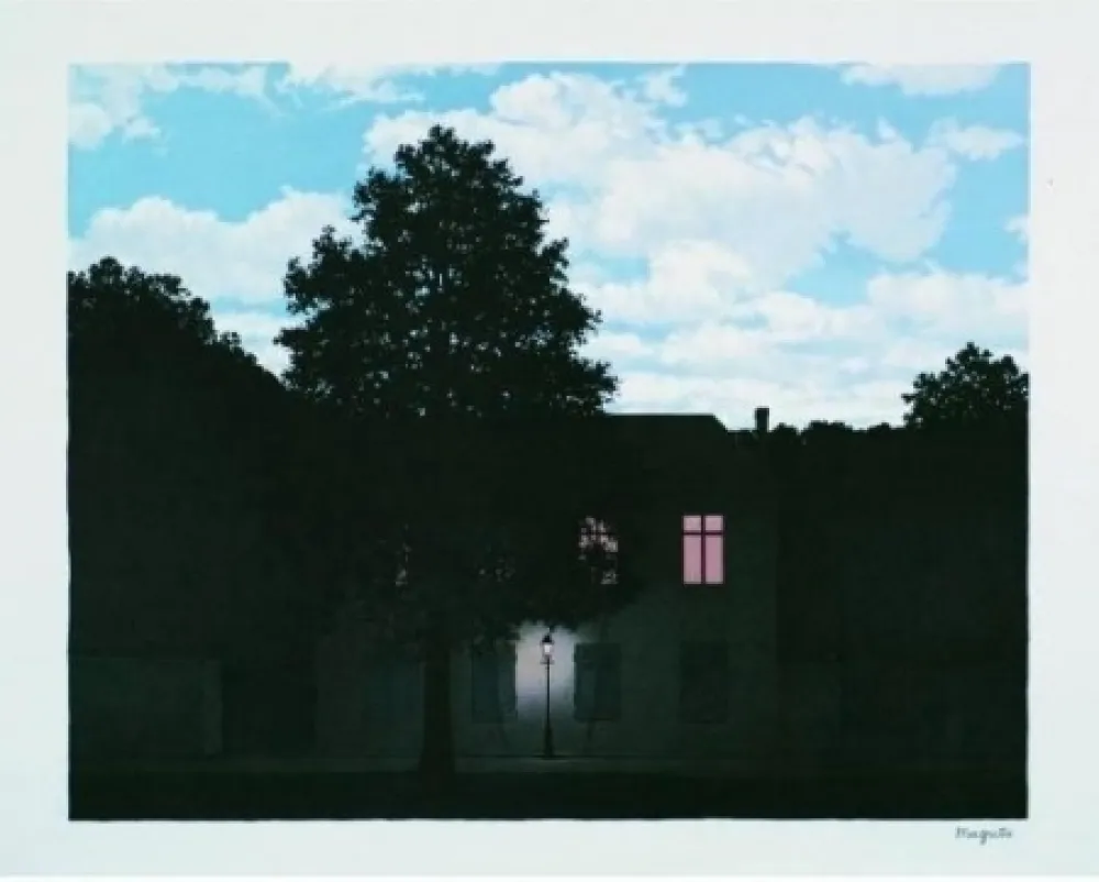 Lithografie Magritte - L'empire des lumières