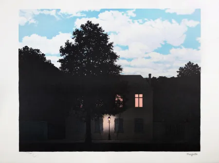 Lithografie Magritte - L'Empire des Lumières (The Empire of Light)