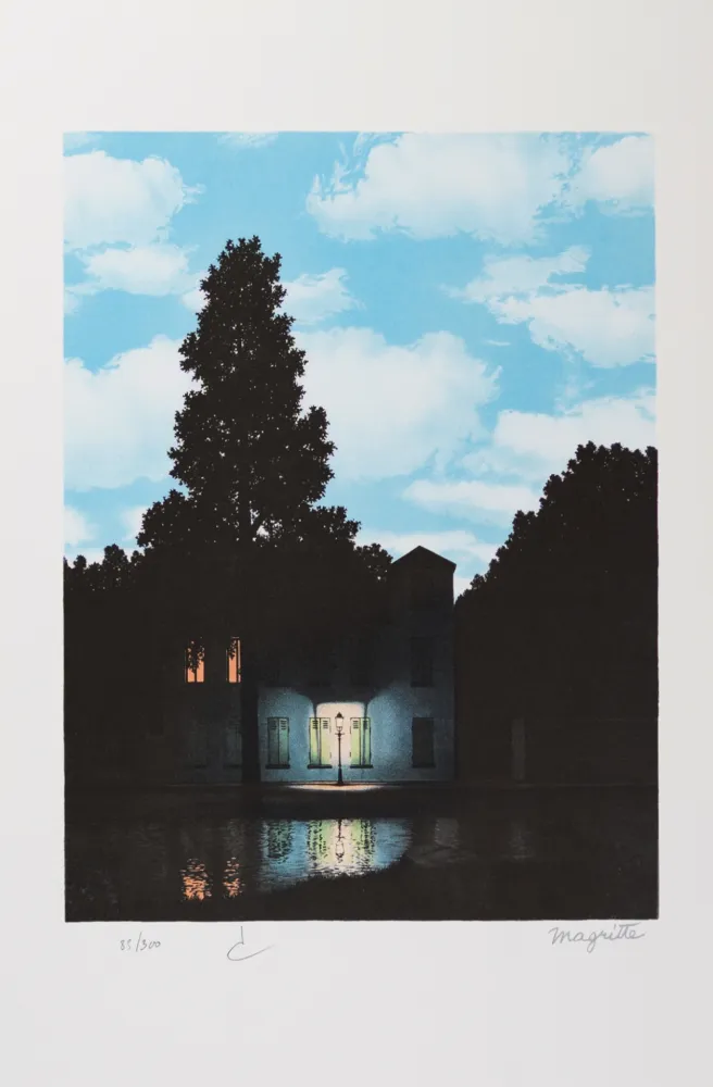 Lithografie Magritte - L’Empire des Lumières (The Empire of Light)