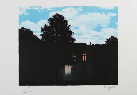Lithografie Magritte - L’Empire des Lumières (The Empire of Light)