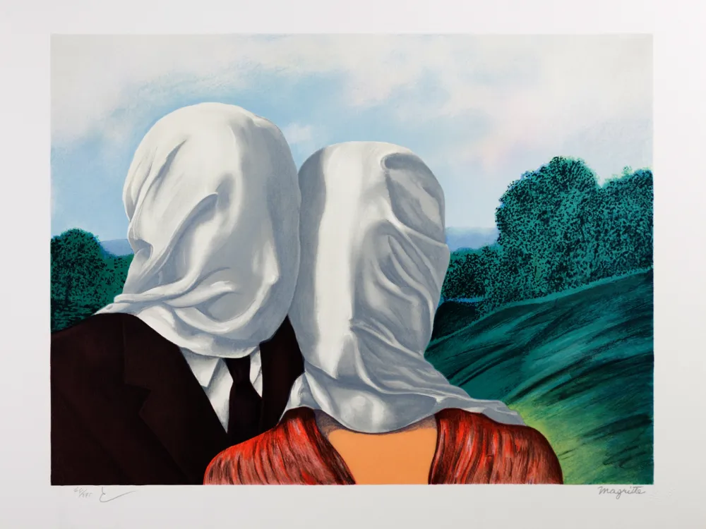 Lithografie Magritte - Les Amants (The Lovers)