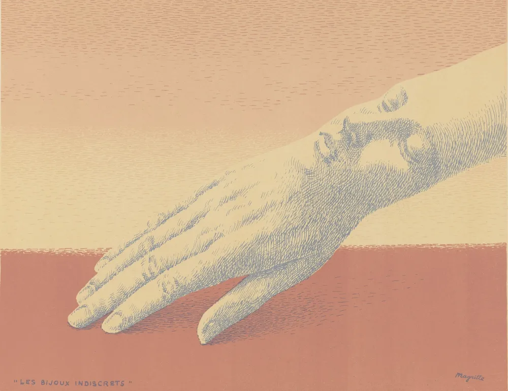 Lithografie Magritte - Les Bijoux Indiscrets