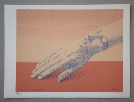 Lithografie Magritte - Les bijoux indiscrets, 1963