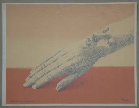Lithografie Magritte - Les bijoux indiscrets