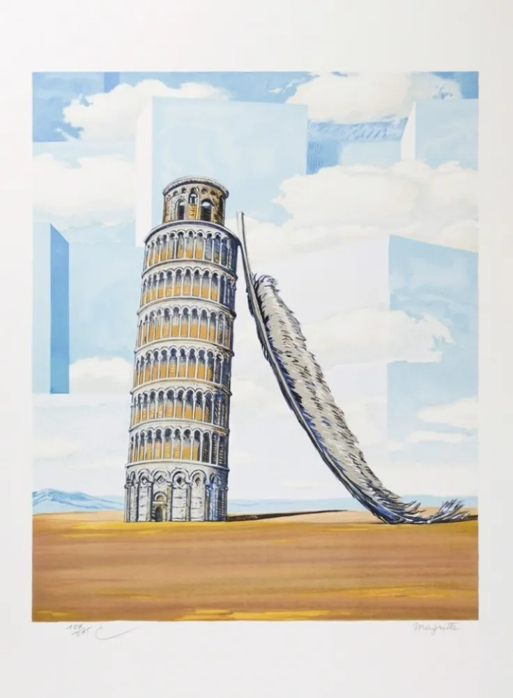 Lithografie Magritte - Souvenir de Voyage