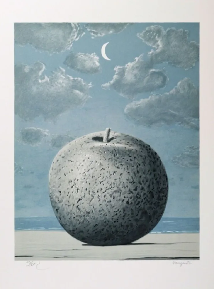 Lithografie Magritte - Souvenir de Voyage