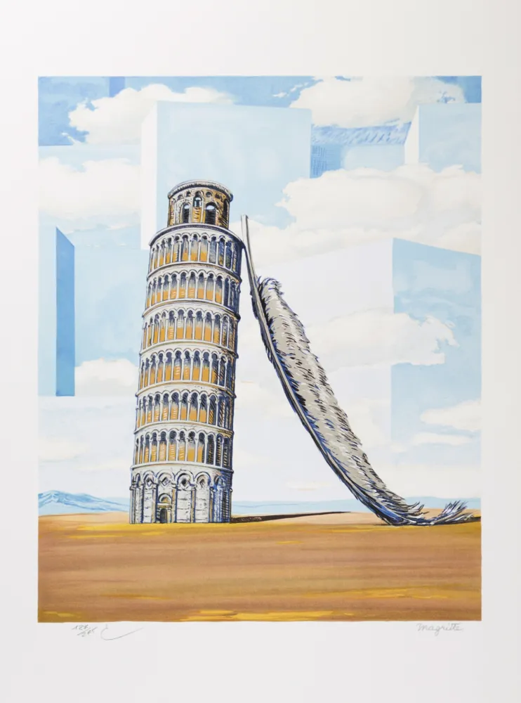 Lithografie Magritte - Souvenir de Voyage (Memory of a Journey)