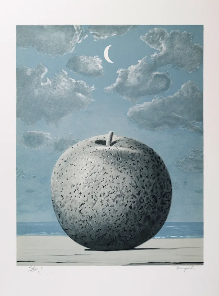 Lithografie Magritte - Souvenir de Voyage (Memory of a Voyage)