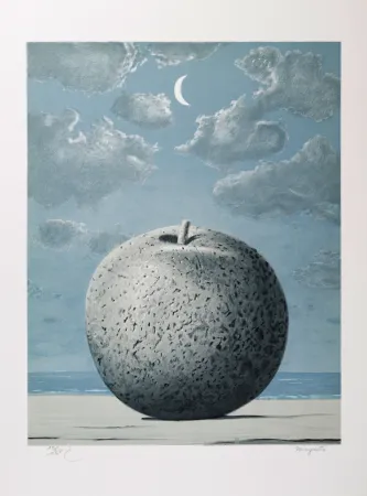Lithografie Magritte - Souvenir de Voyage (Memory of a Voyage)