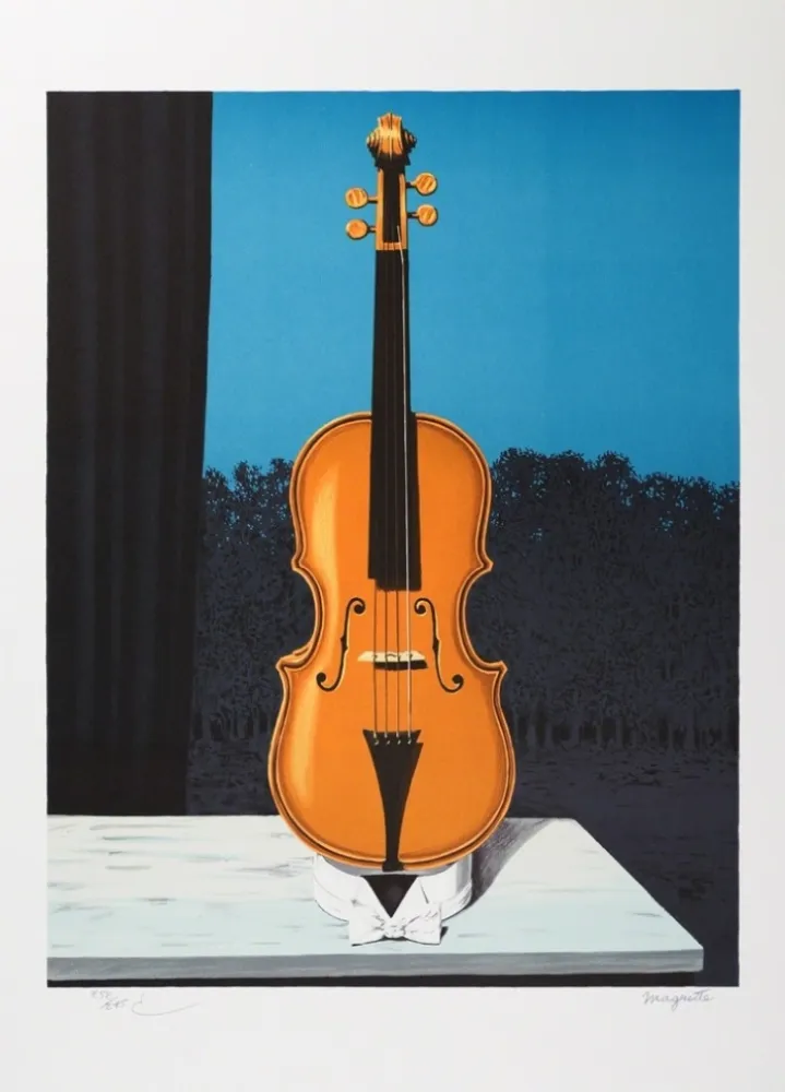 Lithografie Magritte - Un peu de l'âme des bandits